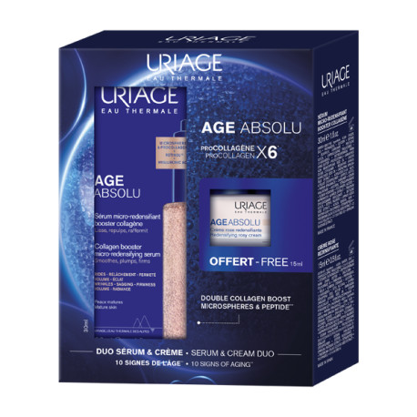 Age absolu Sérum micro-redensifiant booster collagène  Uriage