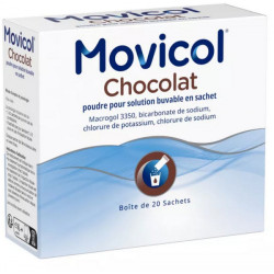 Movicol Chocolat Poudre pour solution buvable en sachet