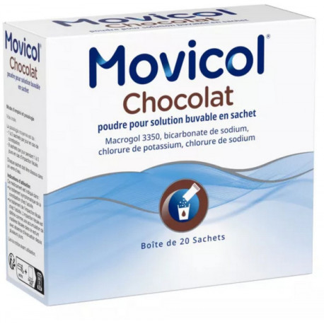 Movicol Chocolat Poudre pour solution buvable en sachet