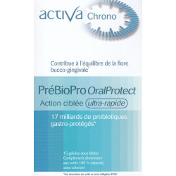 Activa Chrono PréBioPro OralProtect 15 Gélules