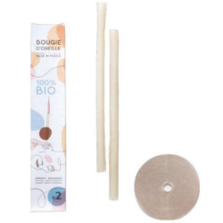 Bougie d'oreille BIO x2 Indutex