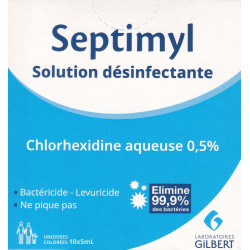 Septimyl Solution désinfectante 10 Unidoses