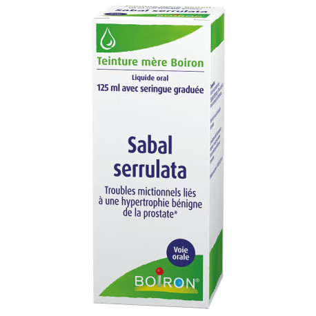 Sabal serrulata Composé Teinture Mère 125 ml Boiron