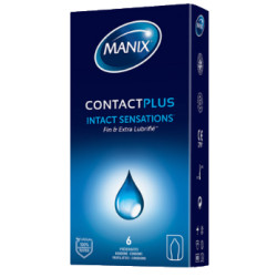 MANIX 6 Préservatifs Contact Plus