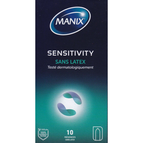 MANIX Préservatifs Sensitivity Sans latex