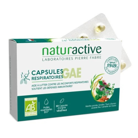 Capsules respiratoires GAE Bio Naturactive