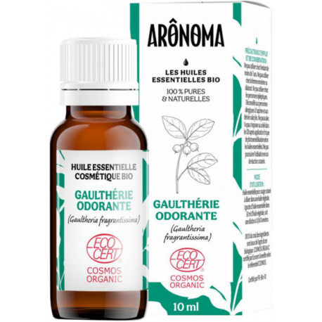 Arônoma Gaulthérie odorante Huile Essentielle BIO 10 ml
