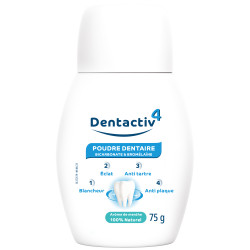Dentactiv 4 Poudre dentaire 75 g Gilbert