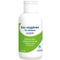 Eau oxygénée 10 volumes 120 ml Gilbert