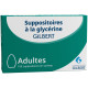 100 Suppositoires à la glycérine Adultes Gilbert