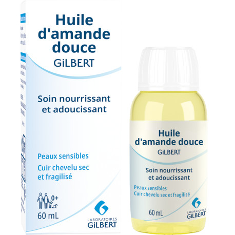 Huile d'amande douce 60 ml Gilbert