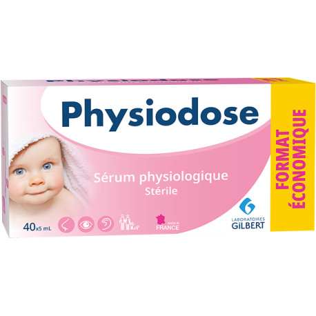 Serum Physiologique 5 ml Physiodose  unidoses