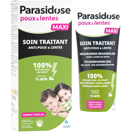Parasidose Soin traitant Poux & Lentes