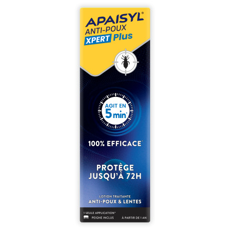 APAISYL Lotion Anti-poux XPERT Plus 100 ml