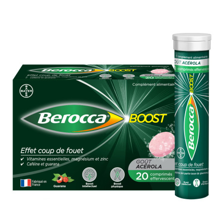 Berocca Boost Effervescent 20 Comprimés