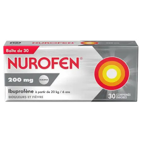 Nurofen 200 mg 30 Comprimés