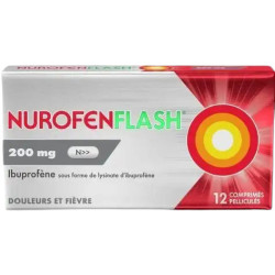 NurofenFlash 200 mg 12 Comprimés pelliculés