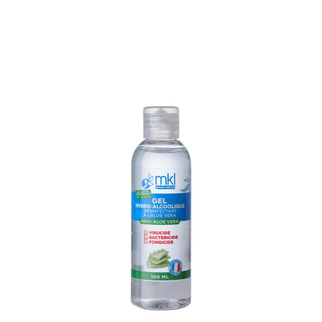 Gel mains hydroalcoolique Aloe vera 100 ml MKL