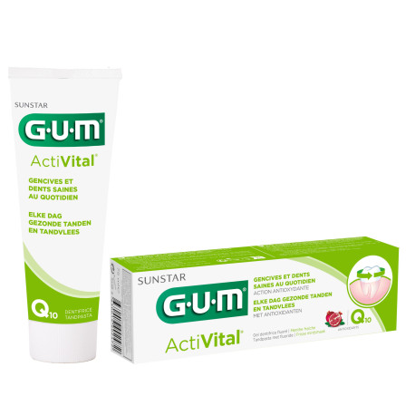 Gel Dentifrice GUM ActiVital