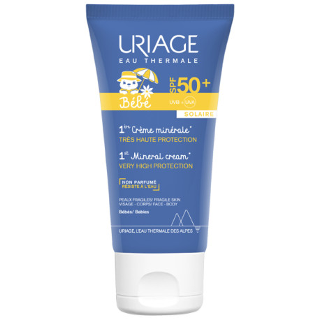 1ère Crème Minérale Bébé SPF50+ Uriage