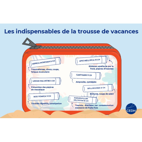 Trousse Vacances Pack Homéopathie Conseil