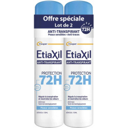 Etiaxil Anti-transpirant Protection 72H Aérosol Peaux sensibles