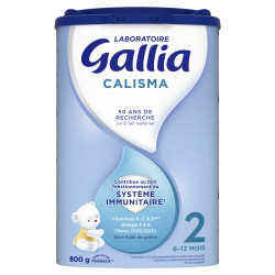 Gallia Calisma 2ème âge 6-12 mois 800 g