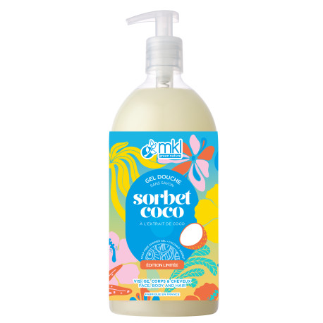 Gel douche Surgras Sorbet Coco Édition limitée MKL 1 litre