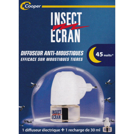 INSECT ECRAN Diffuseur Anti-moustiques