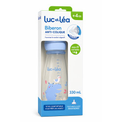 Biberon Anti-colique +4 mois 330 ml Luc & Léa