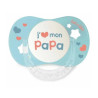 Sucette anatomique J'aime mon papa +18 mois Luc & Léa
