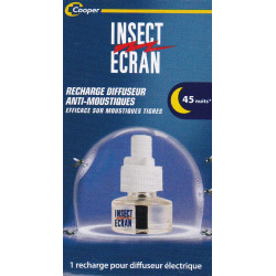 INSECT ECRAN Recharge Diffuseur Anti-moustiques