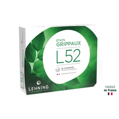 L52 États Grippaux 60 Comprimés orodispersibles