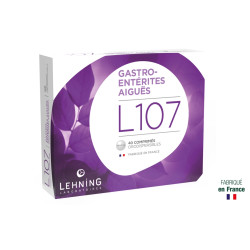 L107 Gastro-entérites Comprimés orodispersibles Lehning