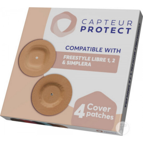 Patchs Capteur Protect Freestyle x 4 Beige