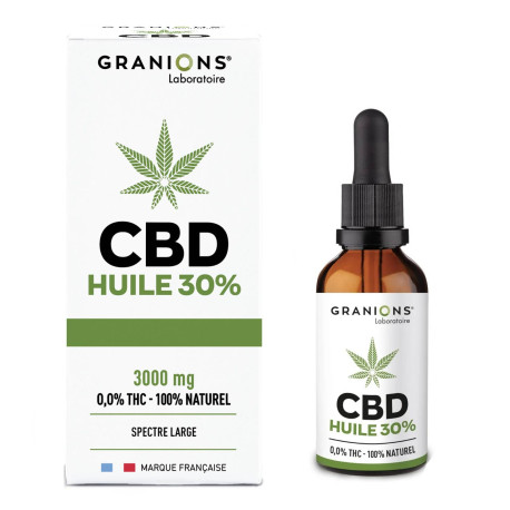 Huile CBD 30 % Granions