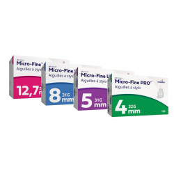 BD Micro-Fine 100 Aiguilles à stylos à insuline