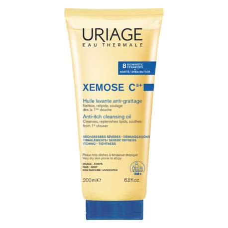 Xémose C8+ Huile lavante apaisante Uriage 200 ml