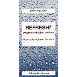 Refresh Collyre en récipient unidose x 90