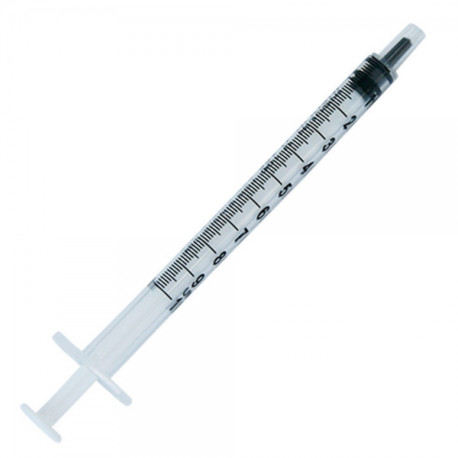 Seringue graduée 1 ml Luer Slip BD