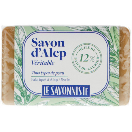 Savon d'Alep Véritable 12% Le Savonniste