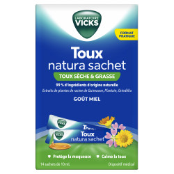Vicks Toux Natura sachet Sirop Adulte