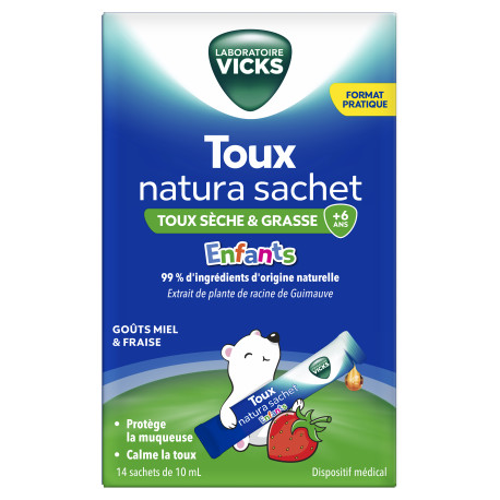 Vicks Toux Natura sachet Sirop Enfant