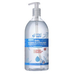 Gel mains hydroalcoolique Sans parfum 1 Litre MKL