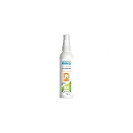 Air Pur Spray ambiant Assainissant Orange Cannelle aux huiles essentielles 200 ml