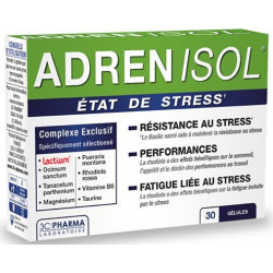 ADRENISOL Etat de Stress 30 gelules 3C PHARMA