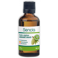 Huile d'amande douce Sencia 50 ml