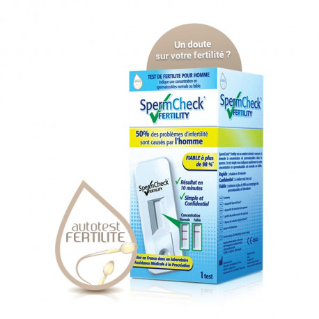 SpermCheck Fertility Autotest de Fertilité masculine