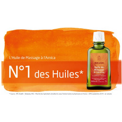 Huile de Massage à l'Arnica  Weleda
 Format-50 ml