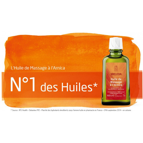 Weleda Huile de Massage à l'Arnica 200ml